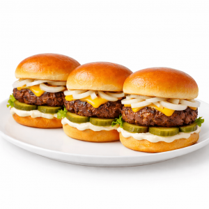 steak burger sliders